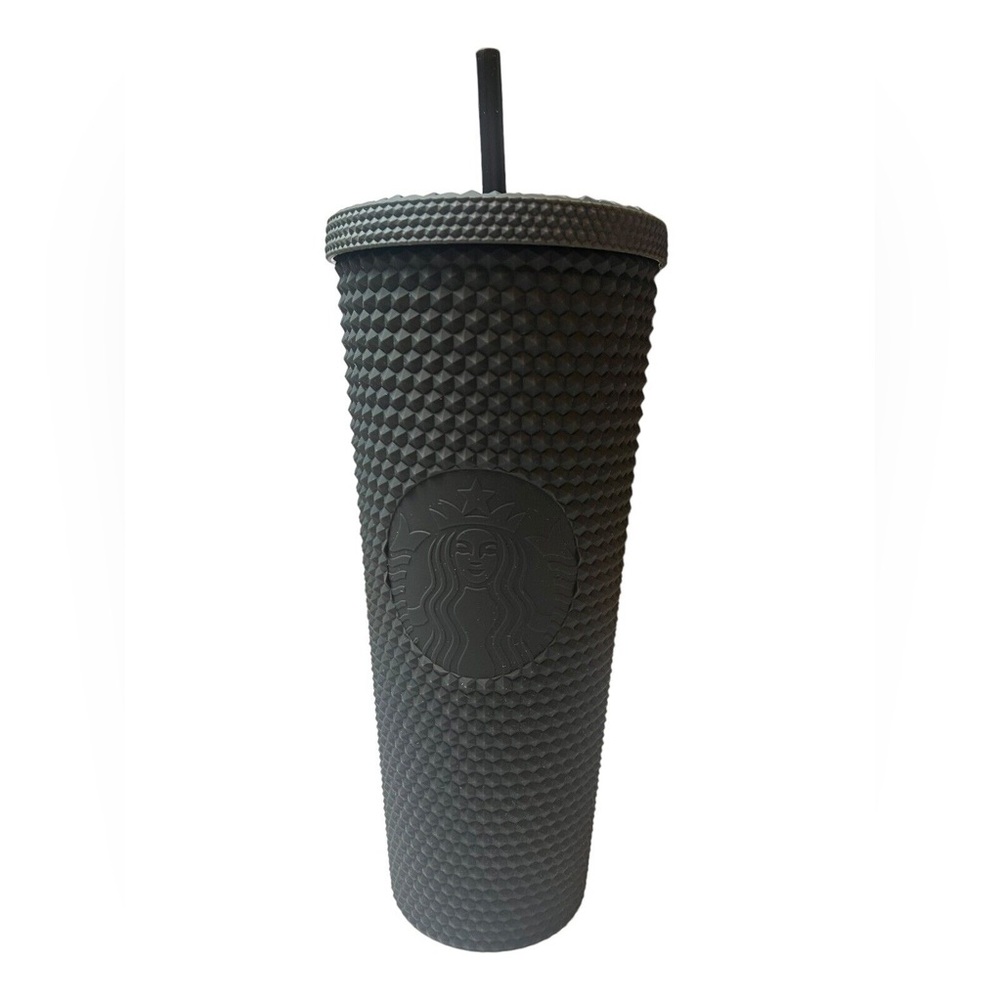 NWT Starbucks Matte Black Studded tumbler